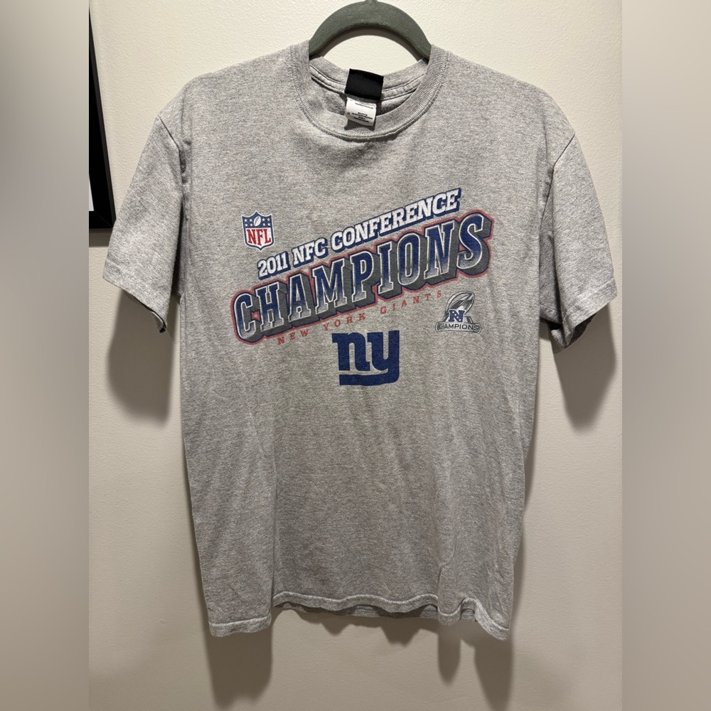 VINTAGE New York Giants 2011 Conference Champions T-Shirt